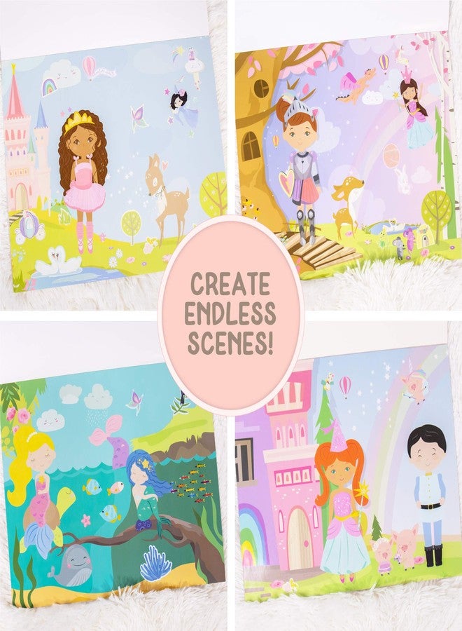 Story Magic Large Sticker Book by Horizon Group USA, Create Your Own Magical Adventures Inside a 14" x 11" Sticker Book, Over 350 Repositionable Stickers, Sticker Books for Kids 2-4 - Image 5
